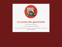 Tablet Screenshot of lecaveaudesgourmands.com
